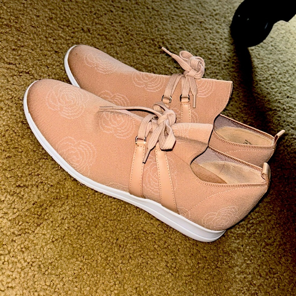 Isaac Mizrahi Floral Fashion Sneakers
